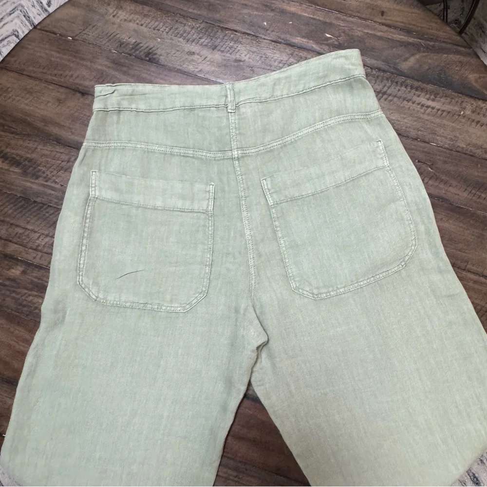 Zara | 30.5” Linen Wide Leg Pants